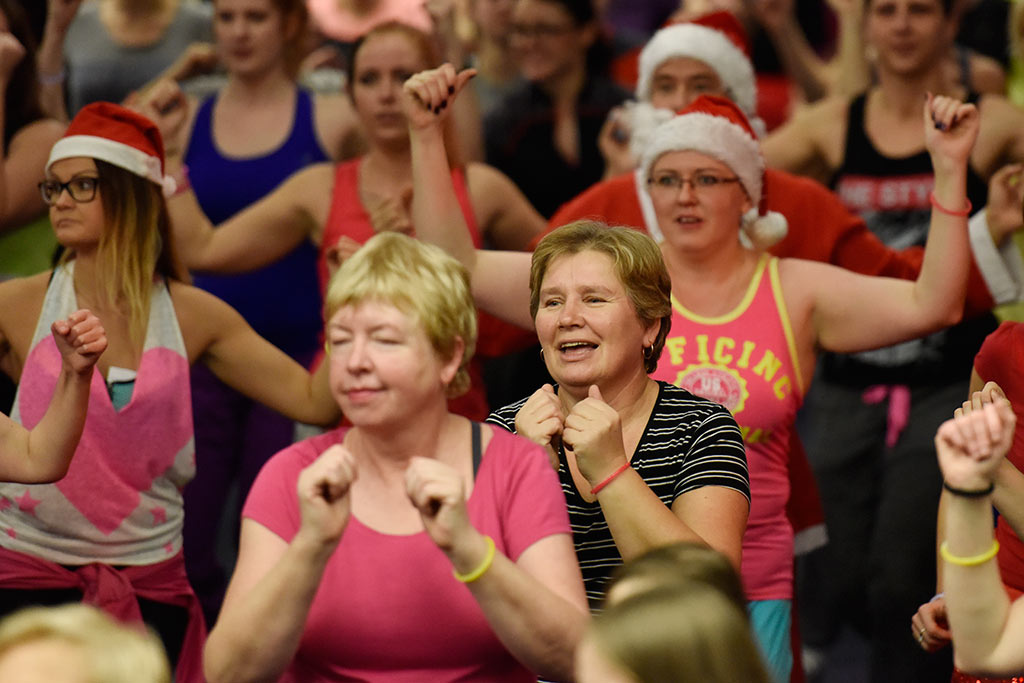 Żywiołowa Zumba Party w Qubusie na rzecz podopiecznych TPD