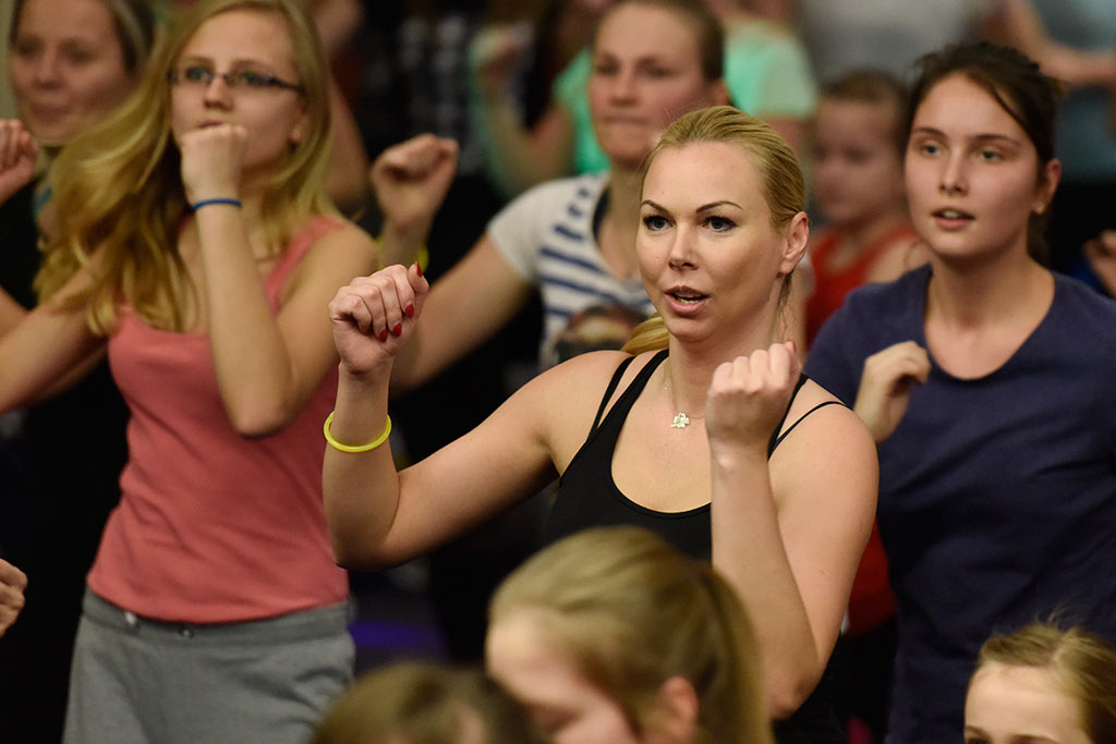 Żywiołowa Zumba Party w Qubusie na rzecz podopiecznych TPD