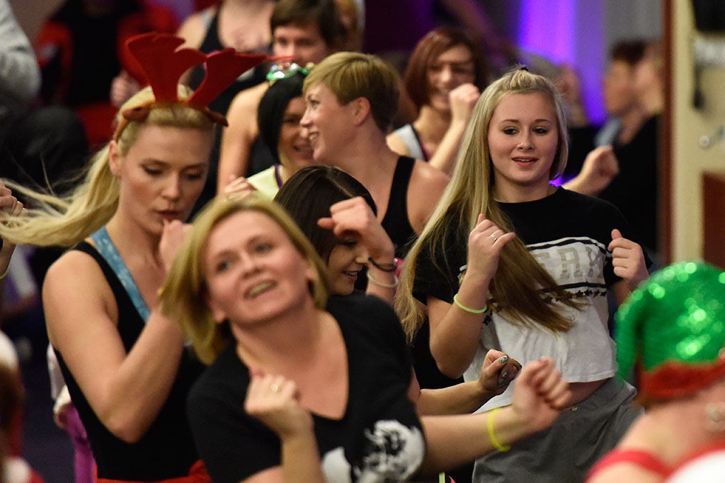 Żywiołowa Zumba Party w Qubusie na rzecz podopiecznych TPD