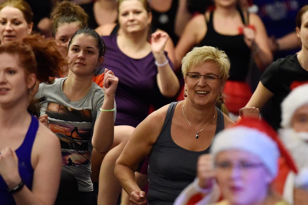 Żywiołowa Zumba Party w Qubusie na rzecz podopiecznych TPD