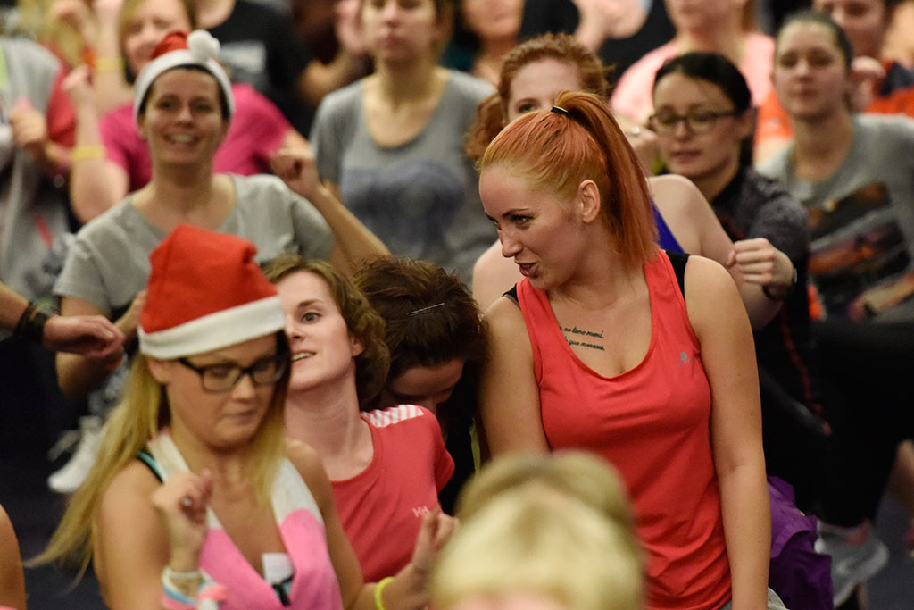 Żywiołowa Zumba Party w Qubusie na rzecz podopiecznych TPD