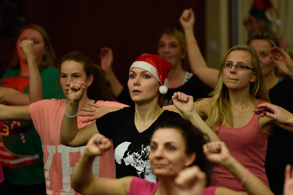 Żywiołowa Zumba Party w Qubusie na rzecz podopiecznych TPD