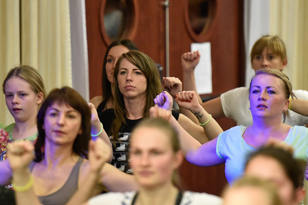 Żywiołowa Zumba Party w Qubusie na rzecz podopiecznych TPD