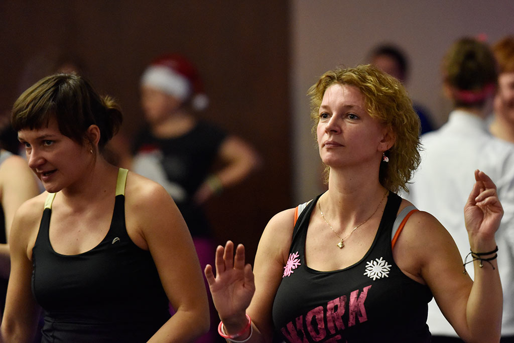 Żywiołowa Zumba Party w Qubusie na rzecz podopiecznych TPD