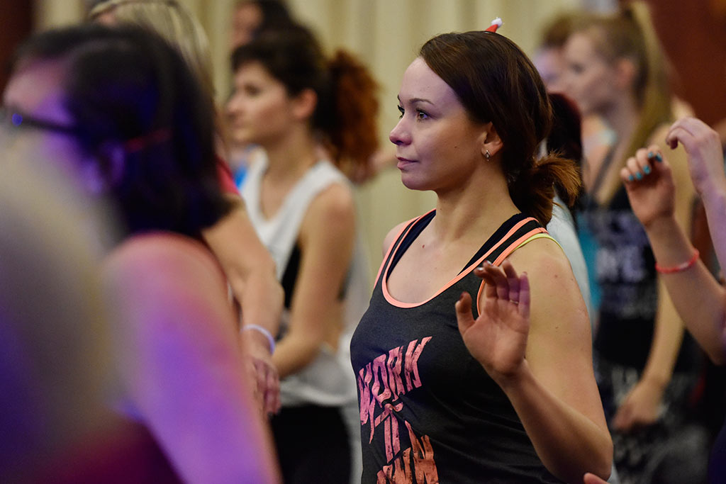 Żywiołowa Zumba Party w Qubusie na rzecz podopiecznych TPD