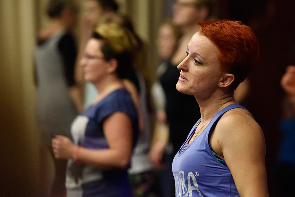 Żywiołowa Zumba Party w Qubusie na rzecz podopiecznych TPD