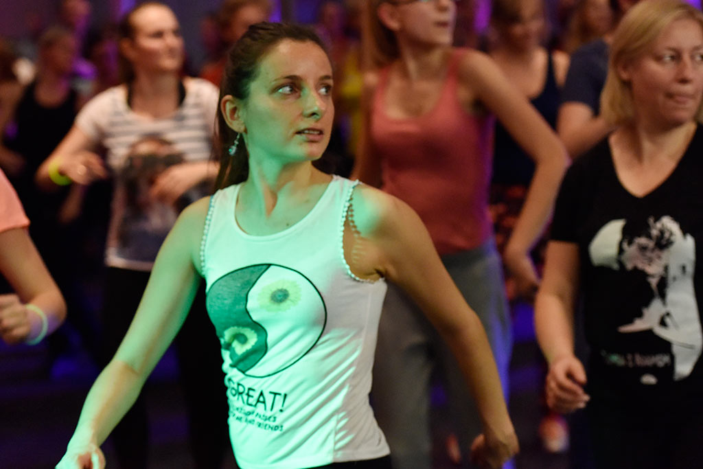 Żywiołowa Zumba Party w Qubusie na rzecz podopiecznych TPD