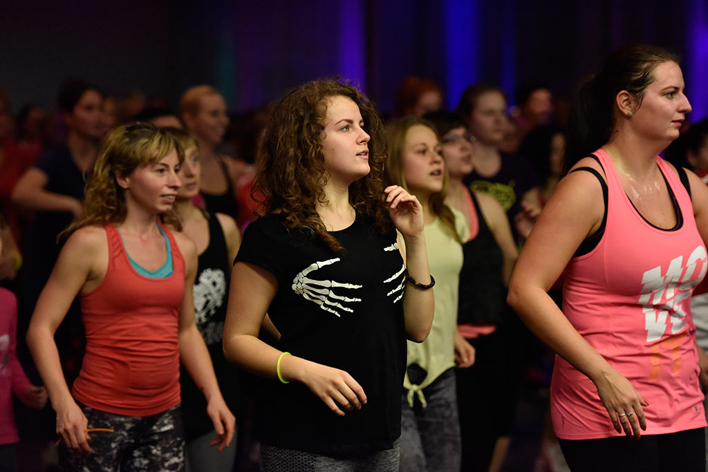 Żywiołowa Zumba Party w Qubusie na rzecz podopiecznych TPD