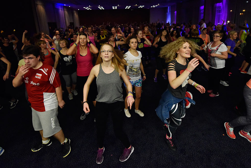 Żywiołowa Zumba Party w Qubusie na rzecz podopiecznych TPD