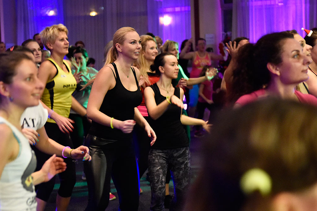 Żywiołowa Zumba Party w Qubusie na rzecz podopiecznych TPD