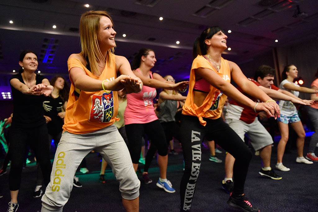 Żywiołowa Zumba Party w Qubusie na rzecz podopiecznych TPD