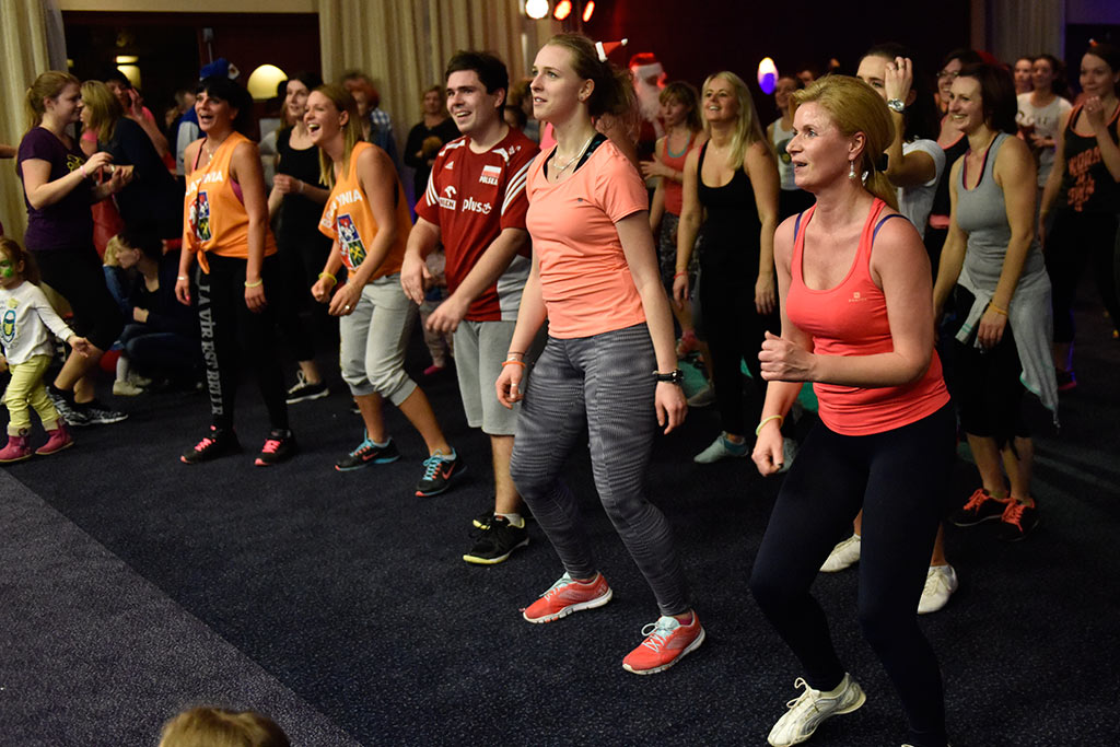 Żywiołowa Zumba Party w Qubusie na rzecz podopiecznych TPD