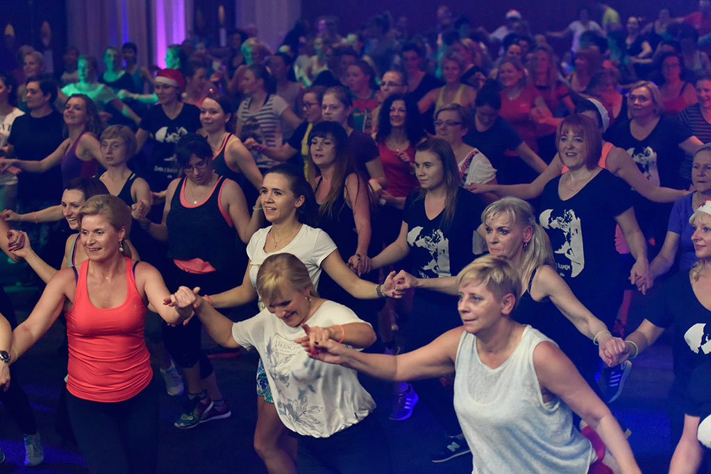 Żywiołowa Zumba Party w Qubusie na rzecz podopiecznych TPD