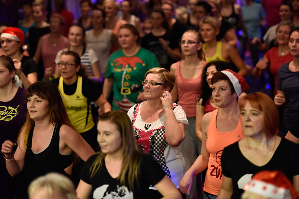 Żywiołowa Zumba Party w Qubusie na rzecz podopiecznych TPD