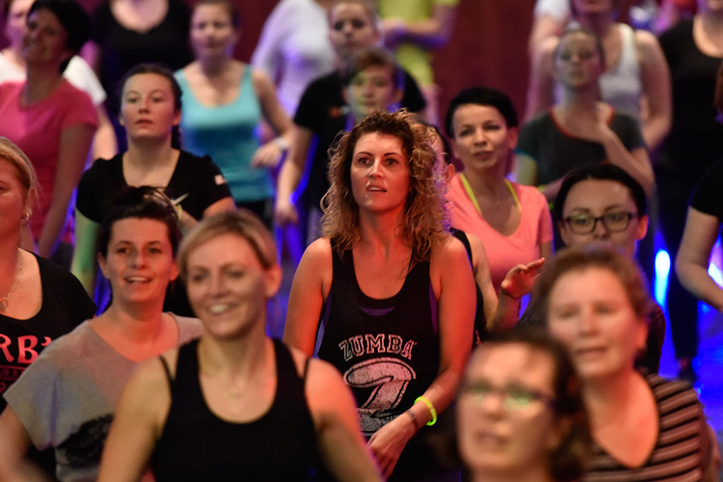 Żywiołowa Zumba Party w Qubusie na rzecz podopiecznych TPD