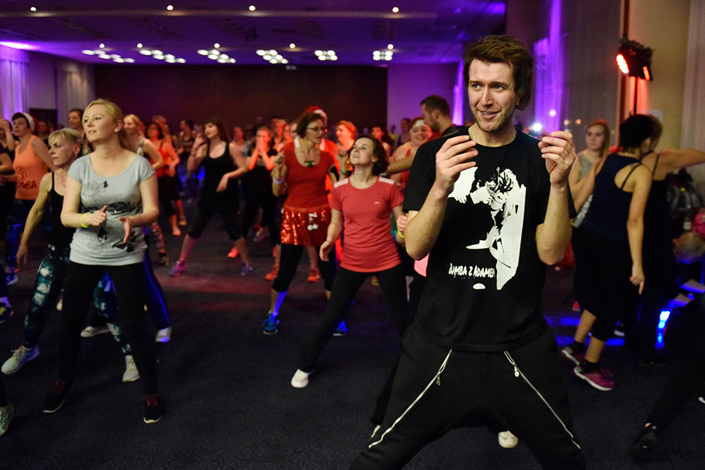 Żywiołowa Zumba Party w Qubusie na rzecz podopiecznych TPD