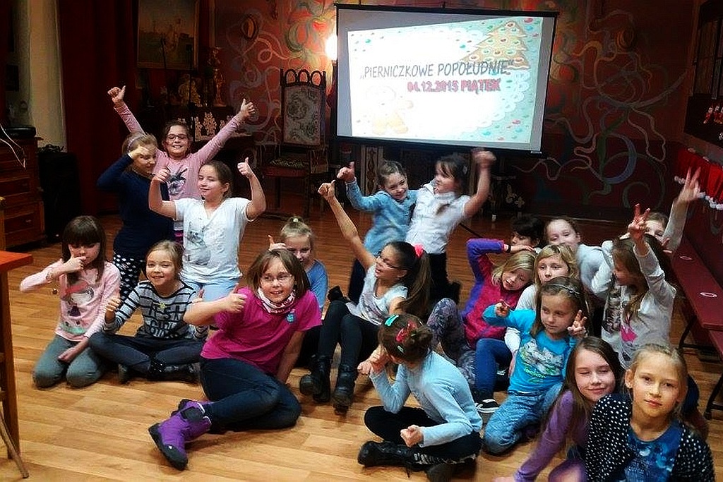 Dzieci w klubie „Agatka” już przygotowują się do świąt