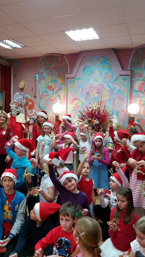 Dzieci w klubie „Agatka” już przygotowują się do świąt