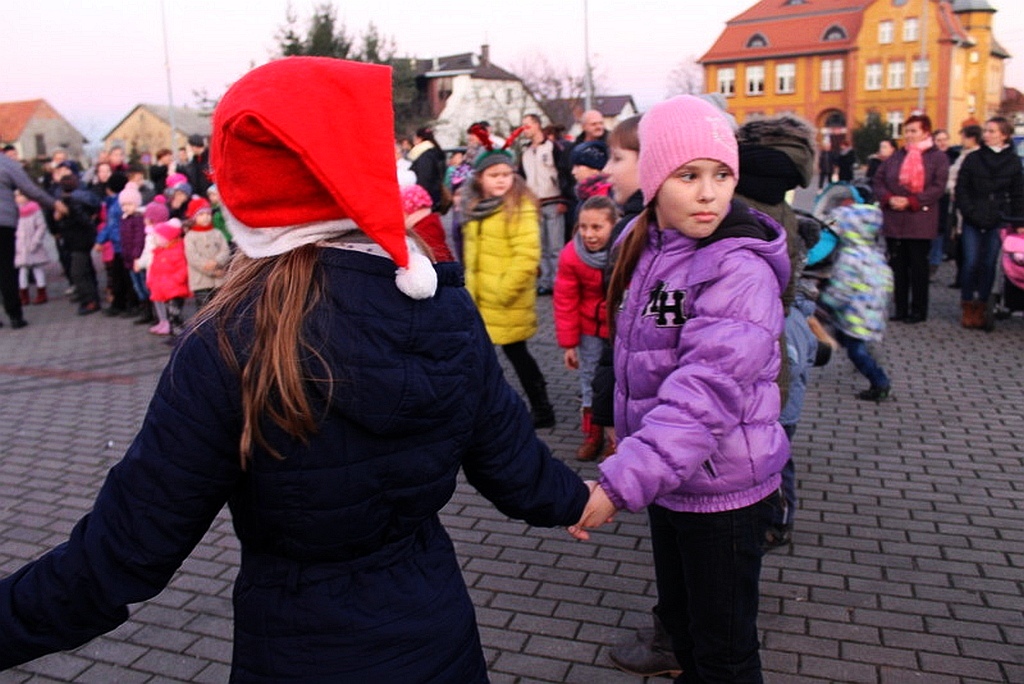 Święty Mikołaj złożył  wizytę mieszkańcom Prochowic