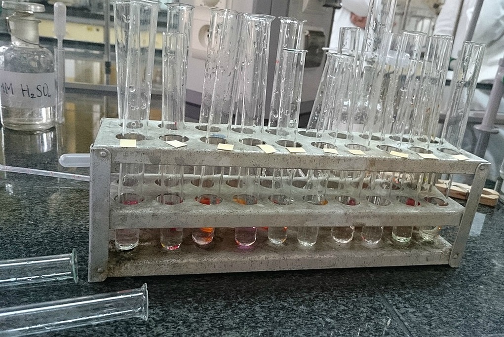 Uczniowie z V LO na warsztatach chemicznych we Wrocławiu