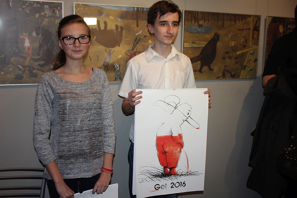 W Galerii Satyrykon odbyła się promocja kalendarza na 2016 rok