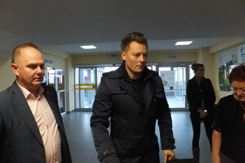Rafał Brzozowski odwiedził dzieci w legnickim szpitalu