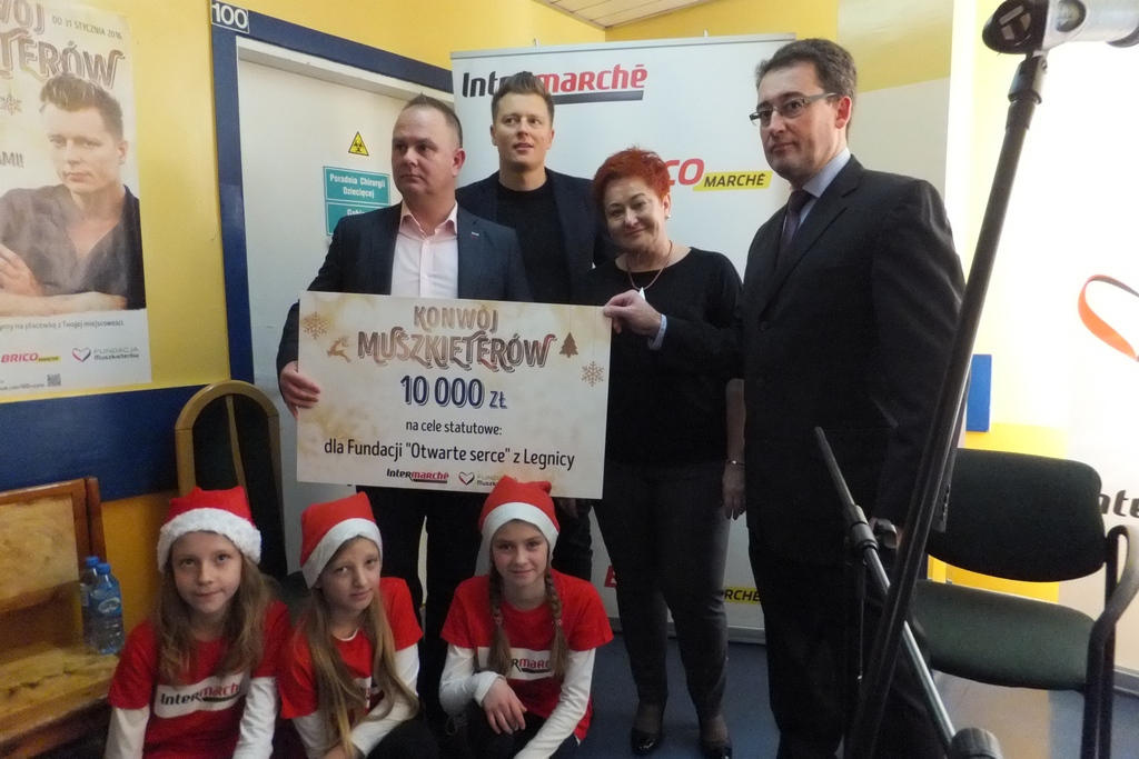 Rafał Brzozowski odwiedził dzieci w legnickim szpitalu
