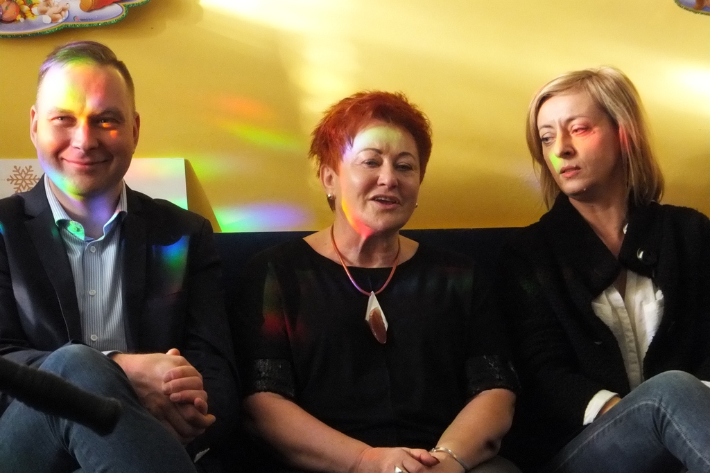 Rafał Brzozowski odwiedził dzieci w legnickim szpitalu