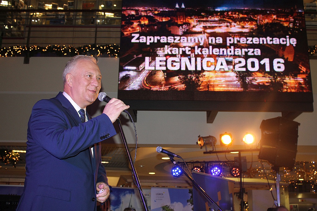 Tłumy legniczan na promocji miejskiego kalendarza na 2016 rok