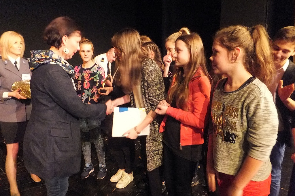 Chojnowskie gimnazjum zwyciężyło w „Prewencji Teatralnej 2015”