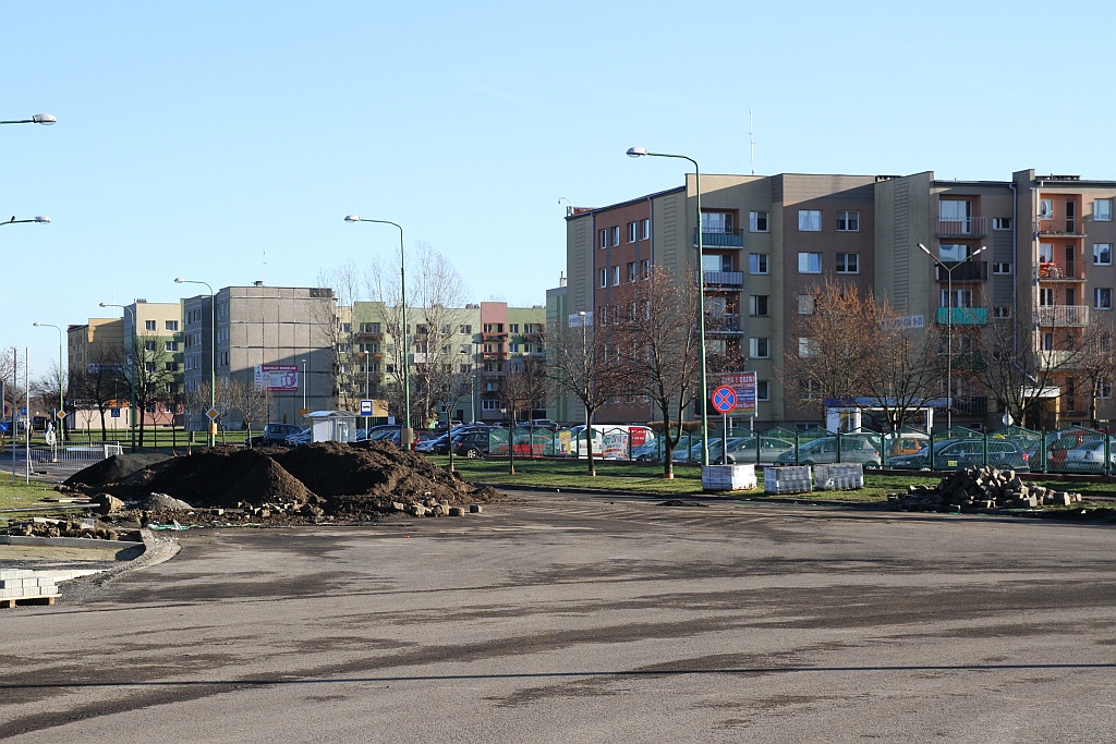 Dwudziestego grudnia a rondo na ul. Sikorskiego nadal w budowie