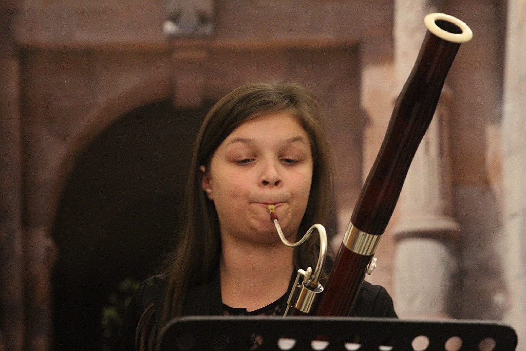 Pejzaże zimowo - świąteczne muzyką malowane w Muzeum Miedzi