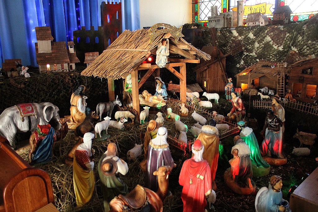 Piękne szopki bożonarodzeniowe w legnickich kościołach cz.2
