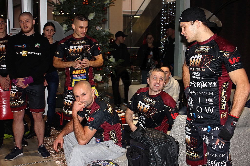 Paweł Biszczak trenował w Sky Fitness24 przed Galą FEN 10