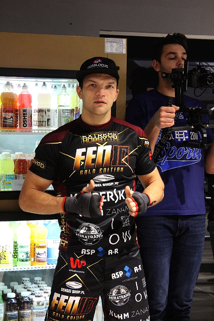 Paweł Biszczak trenował w Sky Fitness24 przed Galą FEN 10