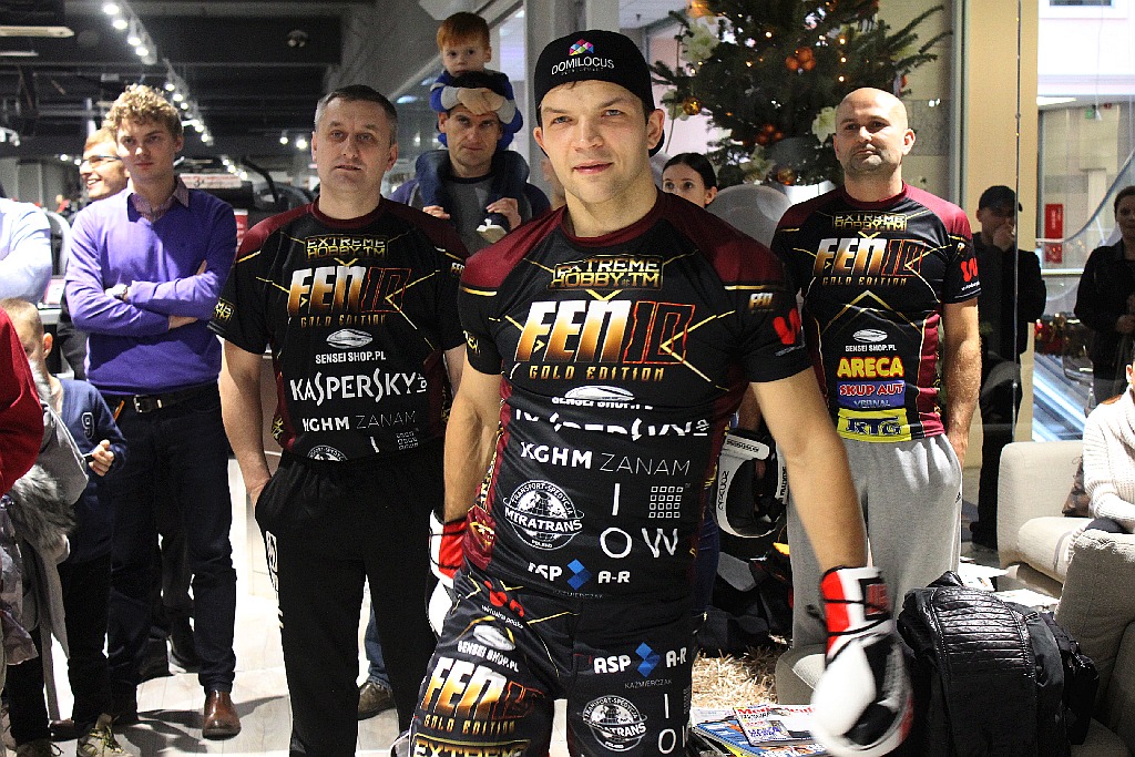 Paweł Biszczak trenował w Sky Fitness24 przed Galą FEN 10