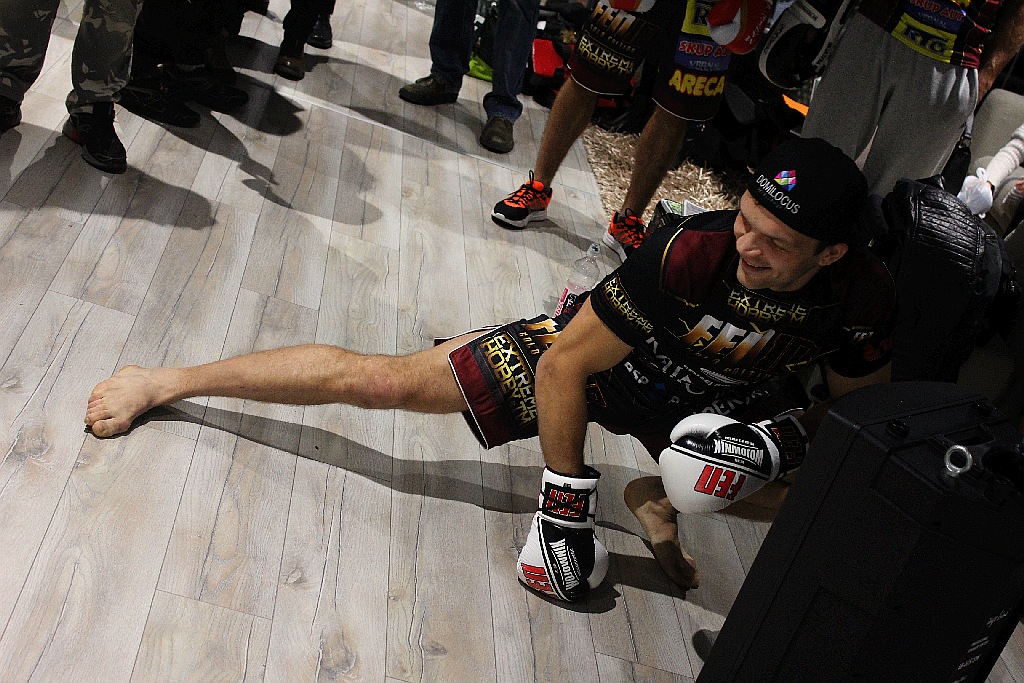 Paweł Biszczak trenował w Sky Fitness24 przed Galą FEN 10
