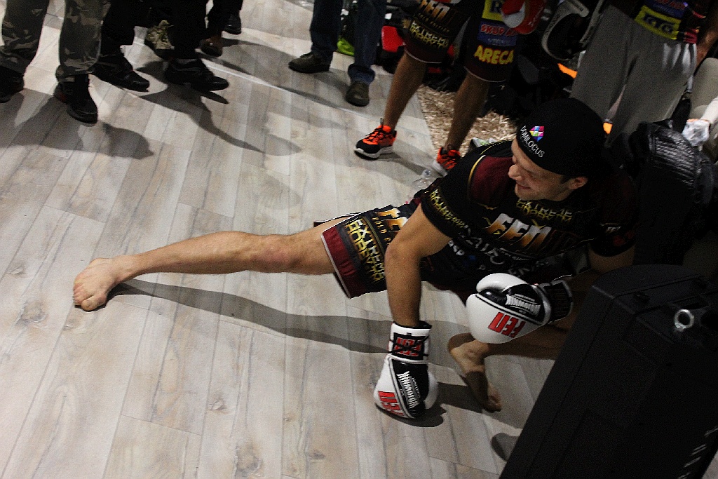 Paweł Biszczak trenował w Sky Fitness24 przed Galą FEN 10