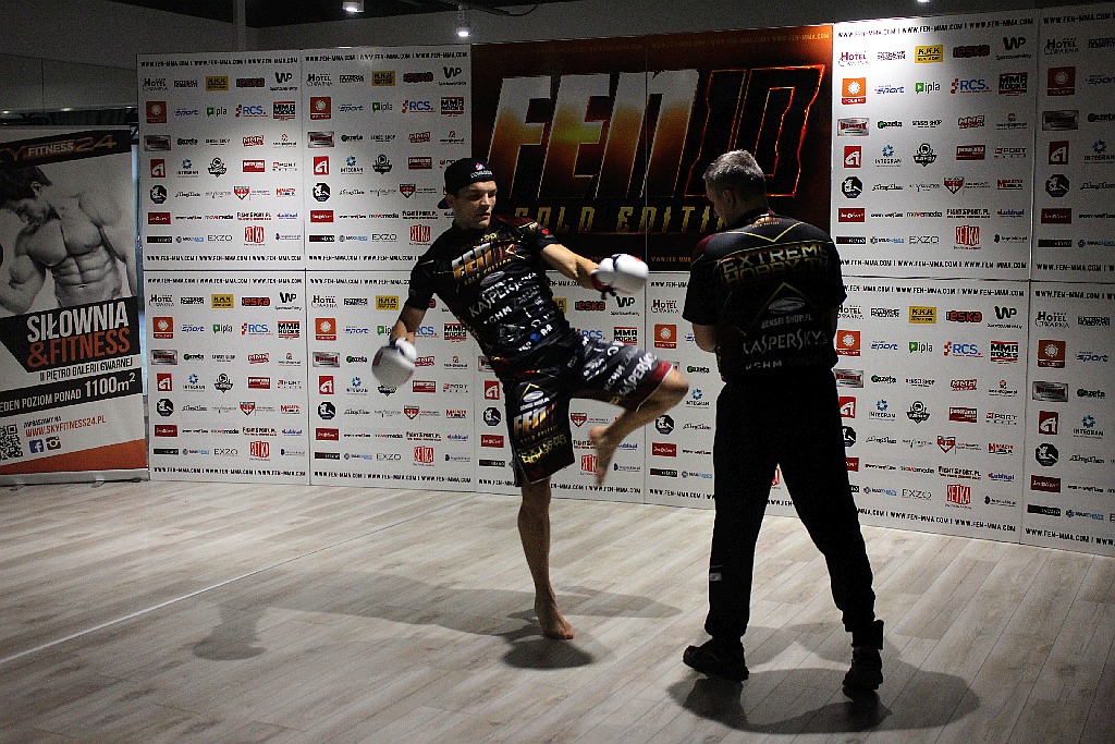 Paweł Biszczak trenował w Sky Fitness24 przed Galą FEN 10