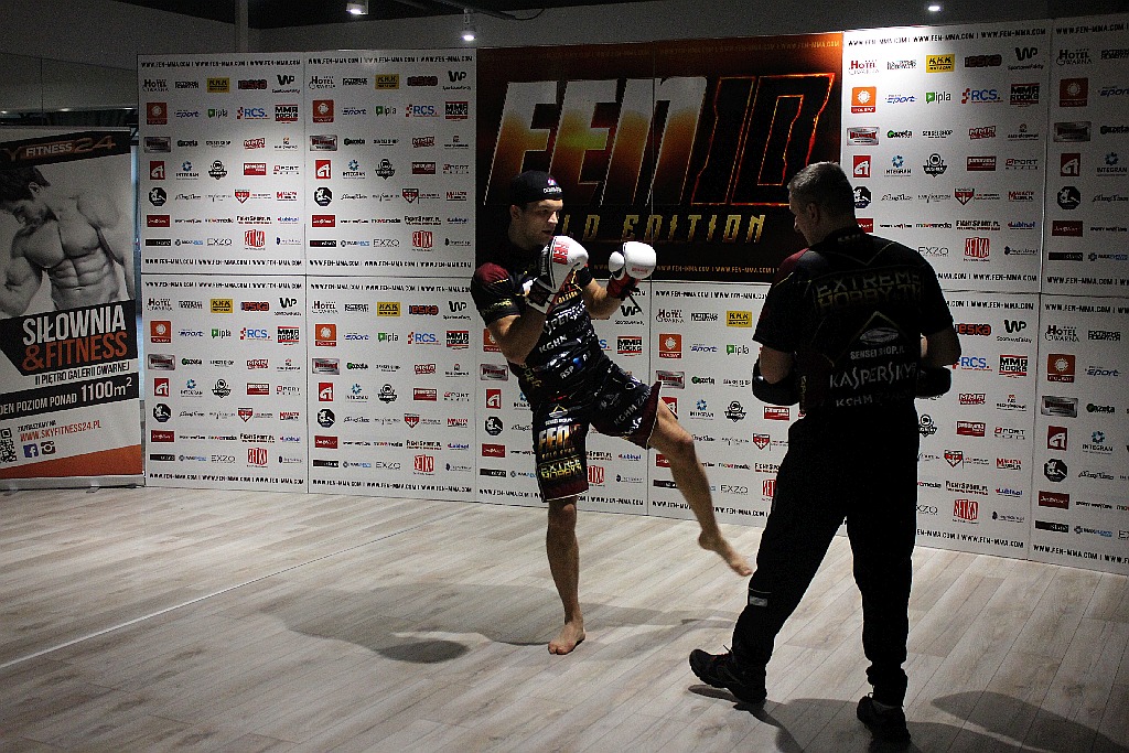 Paweł Biszczak trenował w Sky Fitness24 przed Galą FEN 10
