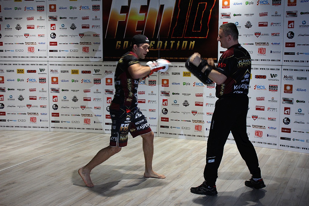 Paweł Biszczak trenował w Sky Fitness24 przed Galą FEN 10