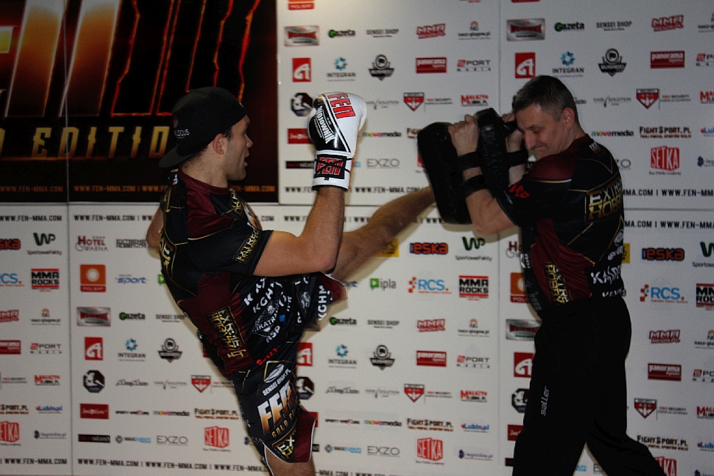 Paweł Biszczak trenował w Sky Fitness24 przed Galą FEN 10