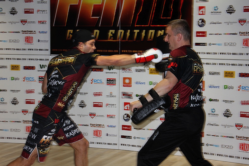 Paweł Biszczak trenował w Sky Fitness24 przed Galą FEN 10