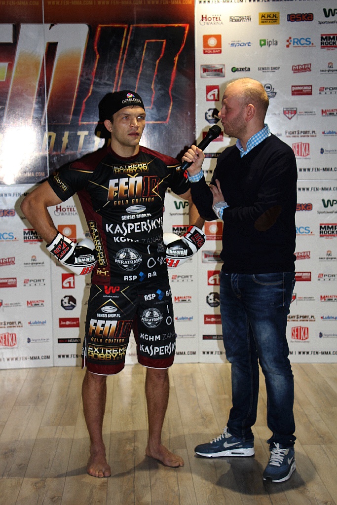 Paweł Biszczak trenował w Sky Fitness24 przed Galą FEN 10