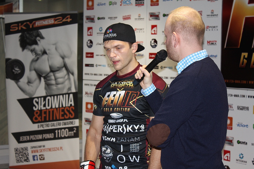 Paweł Biszczak trenował w Sky Fitness24 przed Galą FEN 10