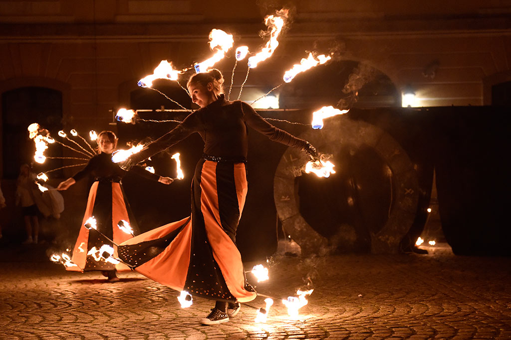 Próba generalna spektaklu „Płonąca Wyspa” Teatru Avatar