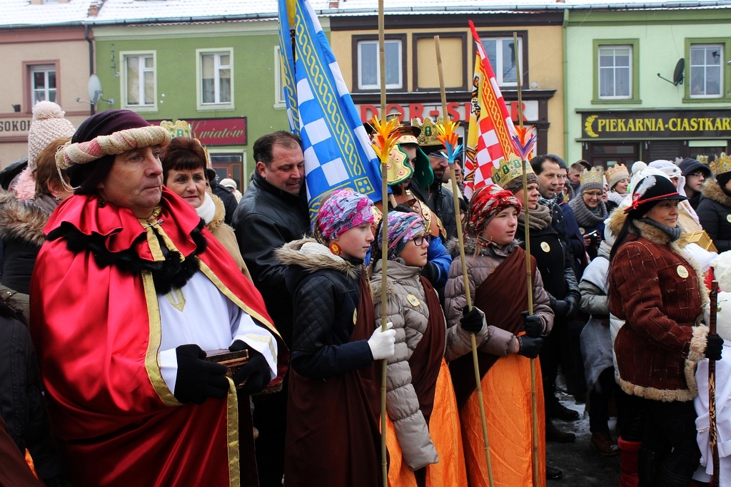 Orszak Trzech Króli przeszedł w środę ulicami Prochowic