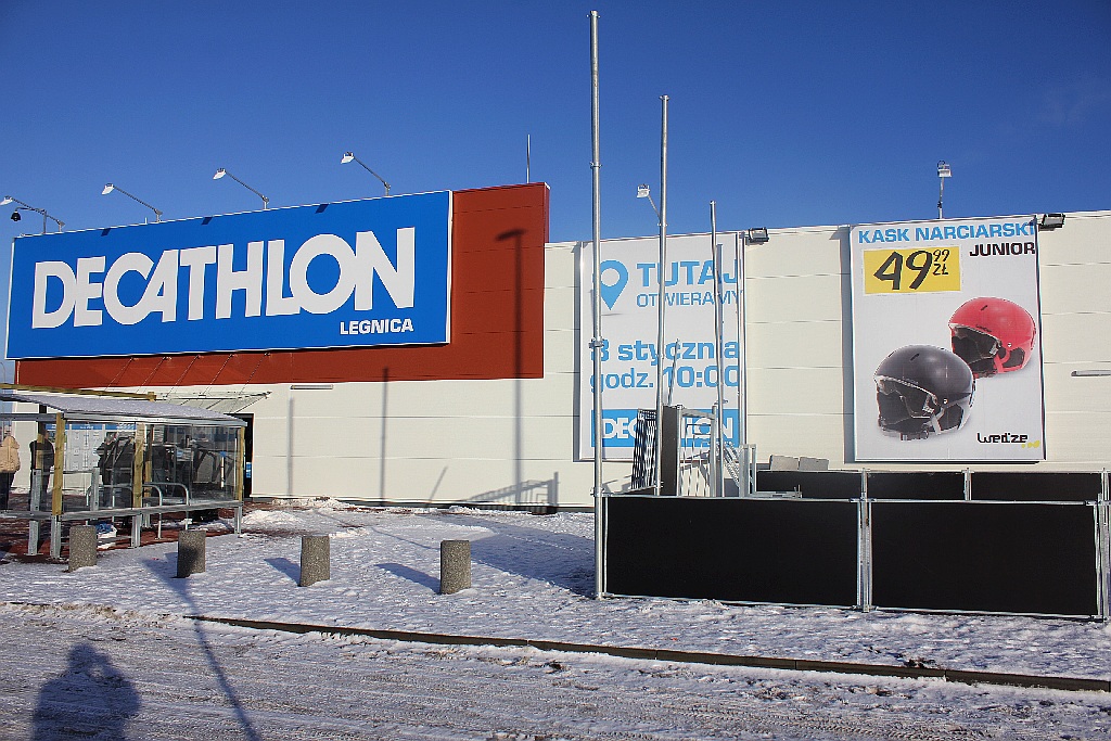 W piątek 8 stycznia Decathlon przeniósł się do nowego obiektu