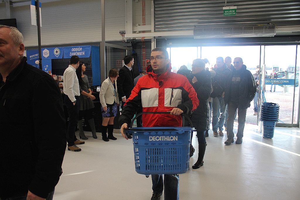 W piątek 8 stycznia Decathlon przeniósł się do nowego obiektu