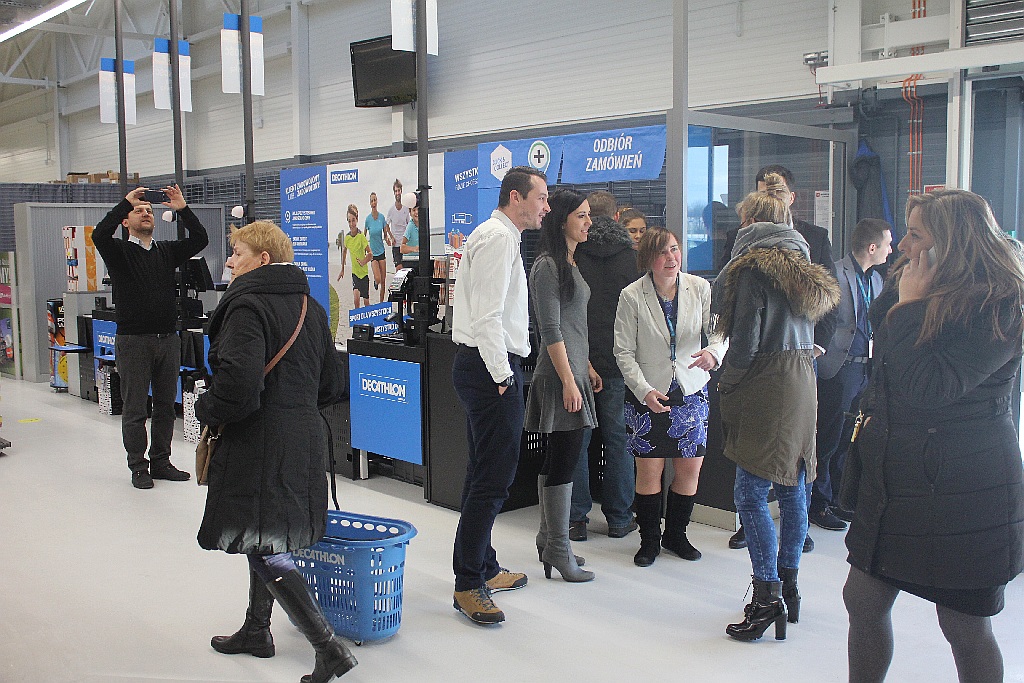 W piątek 8 stycznia Decathlon przeniósł się do nowego obiektu